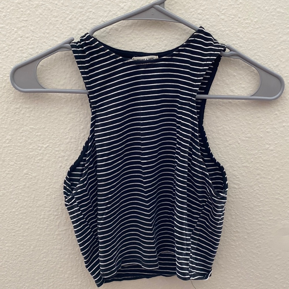 Striped Crop Top